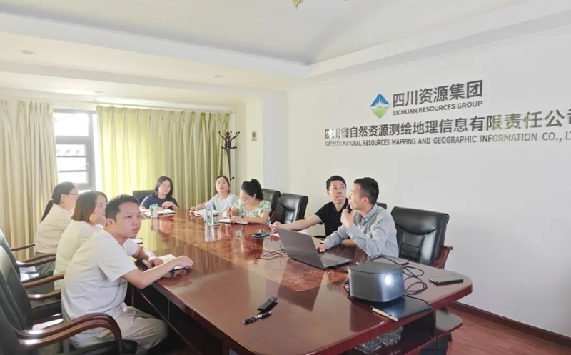 测绘公司与武汉大势智慧科技有限公司开展技术交流