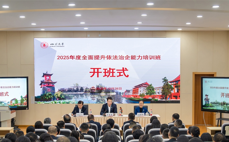 集团举办2025年度全面提升依法治企能力培训班