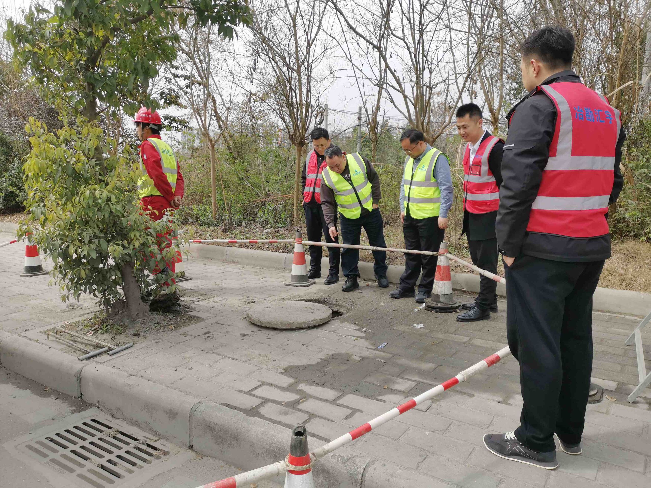 测绘公司领导赴绵阳地下管线项目开展现场检查