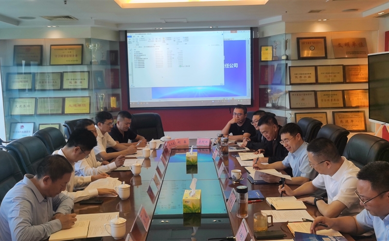 中成集团与中铁十九局集团四川分公司 座谈交流会