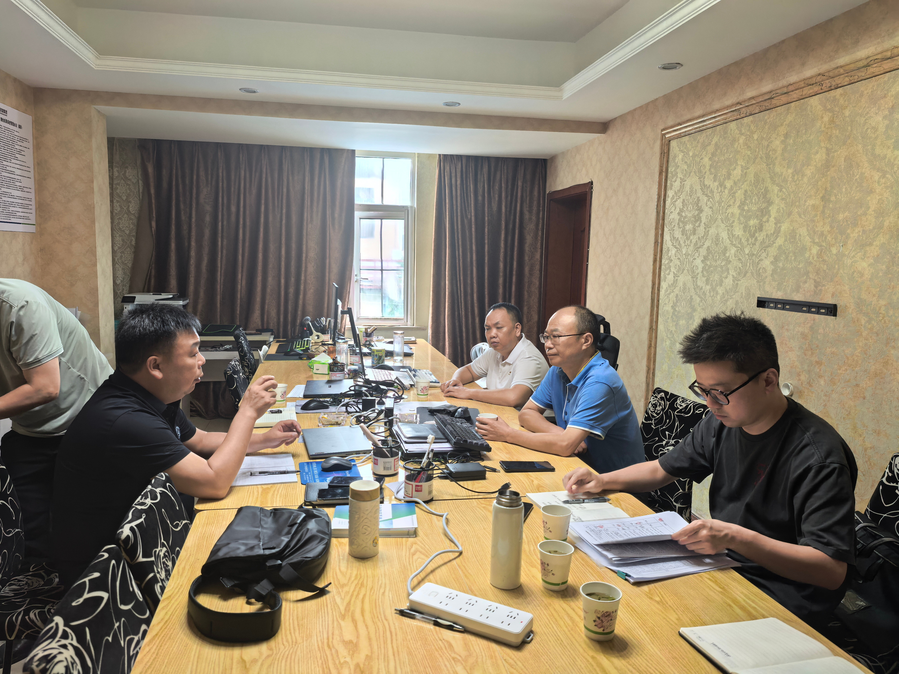 犍为项目部检查