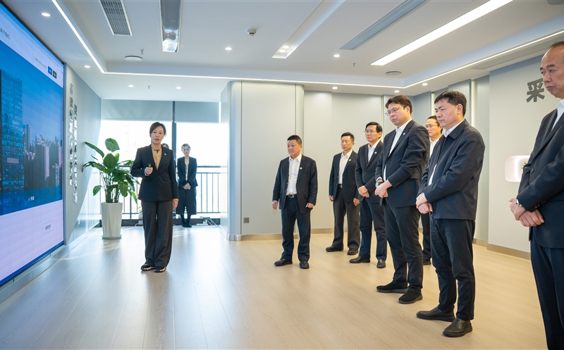 集团领导调研土地集团、流转服务公司