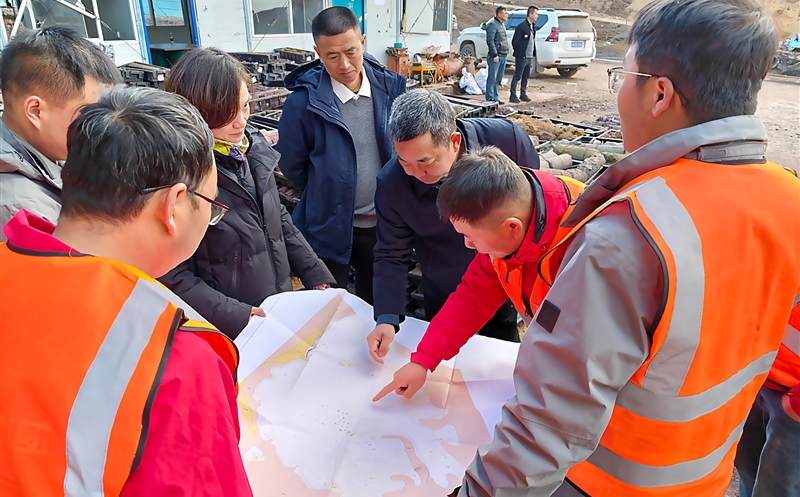 攀西公司领导赴瓦西玛瑙矿项目开展检查慰问