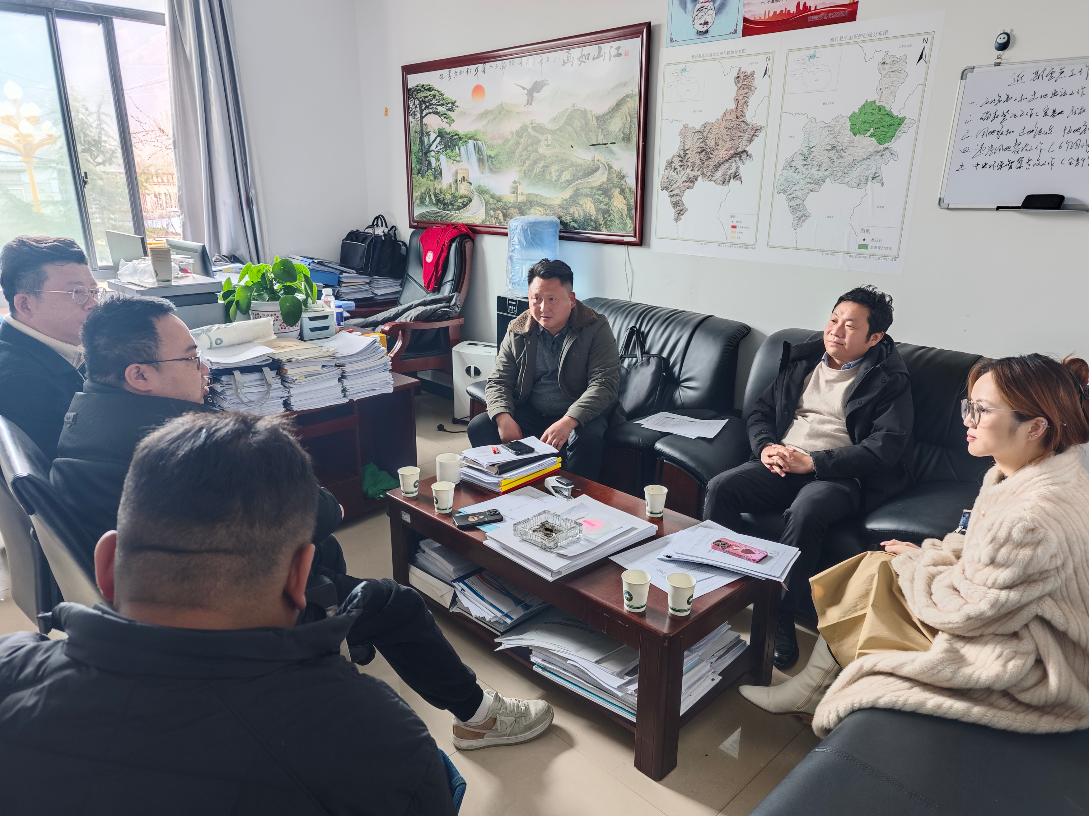 西藏桑日县座谈交流