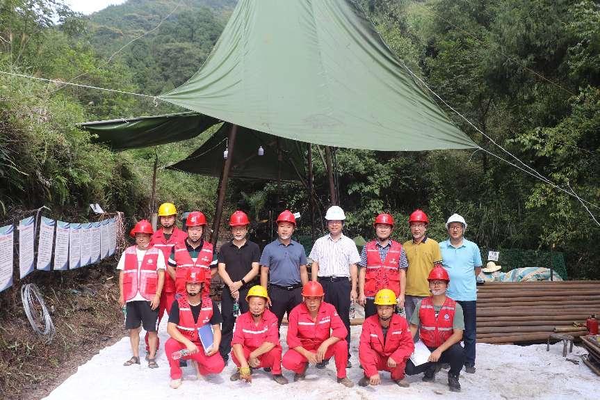 大地投资赴大村补充勘查项目开展防灾减灾及安全大检查